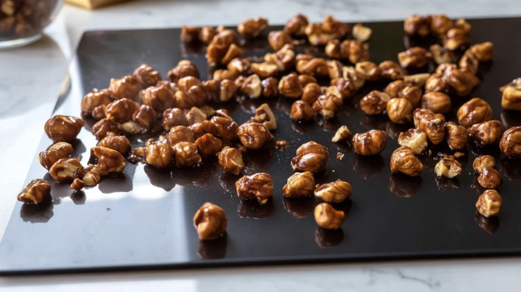 candied hazelnuts recipe