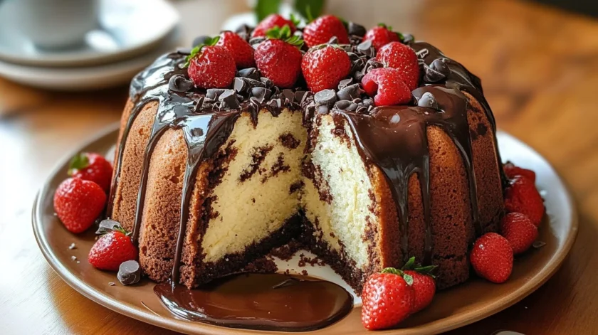 Gordon Ramsay's Chocolate Cream Cheese Pound Cake Recipe