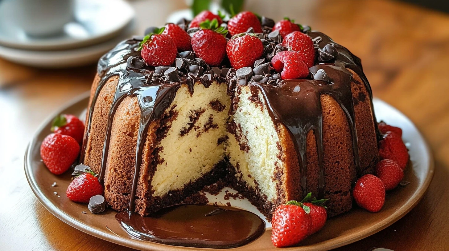 Gordon Ramsay's Chocolate Cream Cheese Pound Cake Recipe