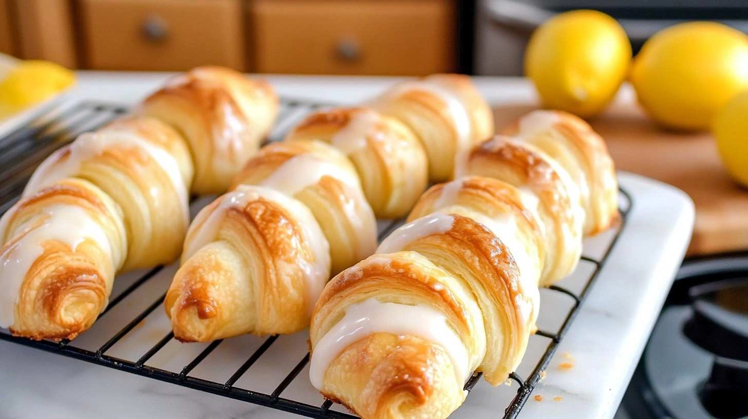 Lemon Cheesecake Crescent Roll