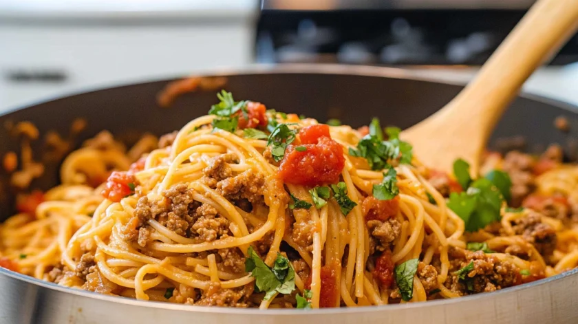 Taco Spaghetti Recipe