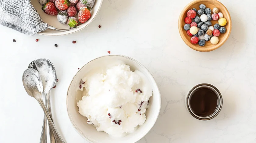 snow cream recipe